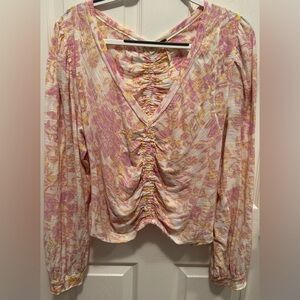 Free People paisley top. Size XL. Great condition.